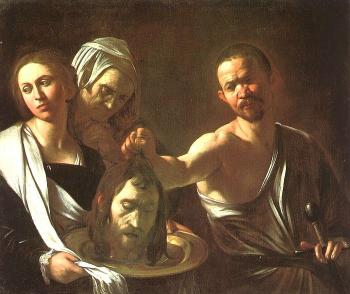 Caravaggio : Salome with the Head of the Baptist