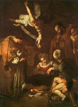 The Nativity with Saints Francis and Lawrenc