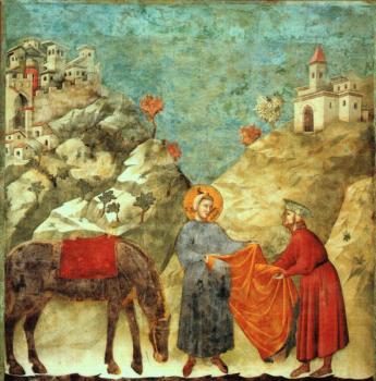 Saint Francis Giving his Mantle to a Poor Man
