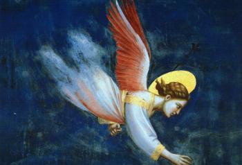 Joachim's Dream Scenes from the Life of Joachim (Detail of an Angel)