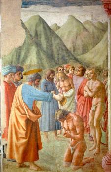 Masaccio : religion oil painting XII
