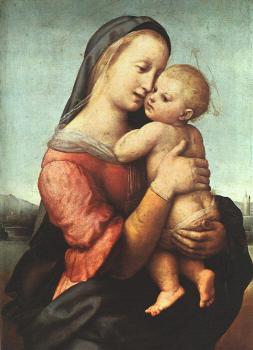 Raphael : Madonna and Child, The Tempi Madonna