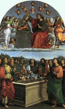 Raphael : The Crowning of the Virgin, Oddi altar