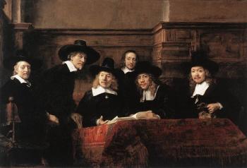 Rembrandt : Sampling Officials of the Drapers' Guild