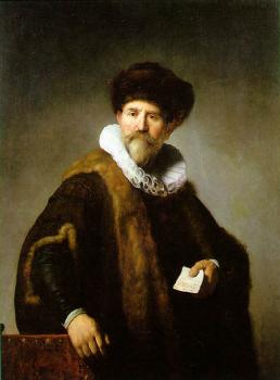 Rembrandt : Portrait of Nicolaes Ruts