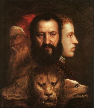 Titian : Allegory of Time Governed by Prudence