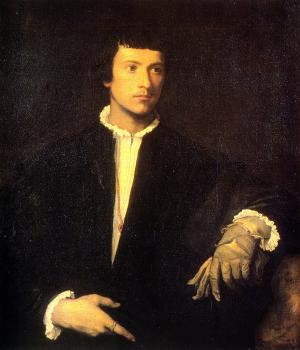 Titian : Man with Gloves