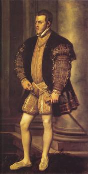 Titian : Portrait of Philip II