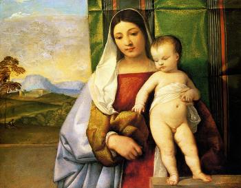 Titian : The gipsy madonna