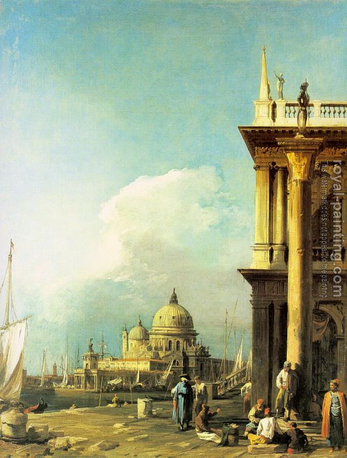 Canaletto : Entrance to the Grand Canal from the Piazzetta