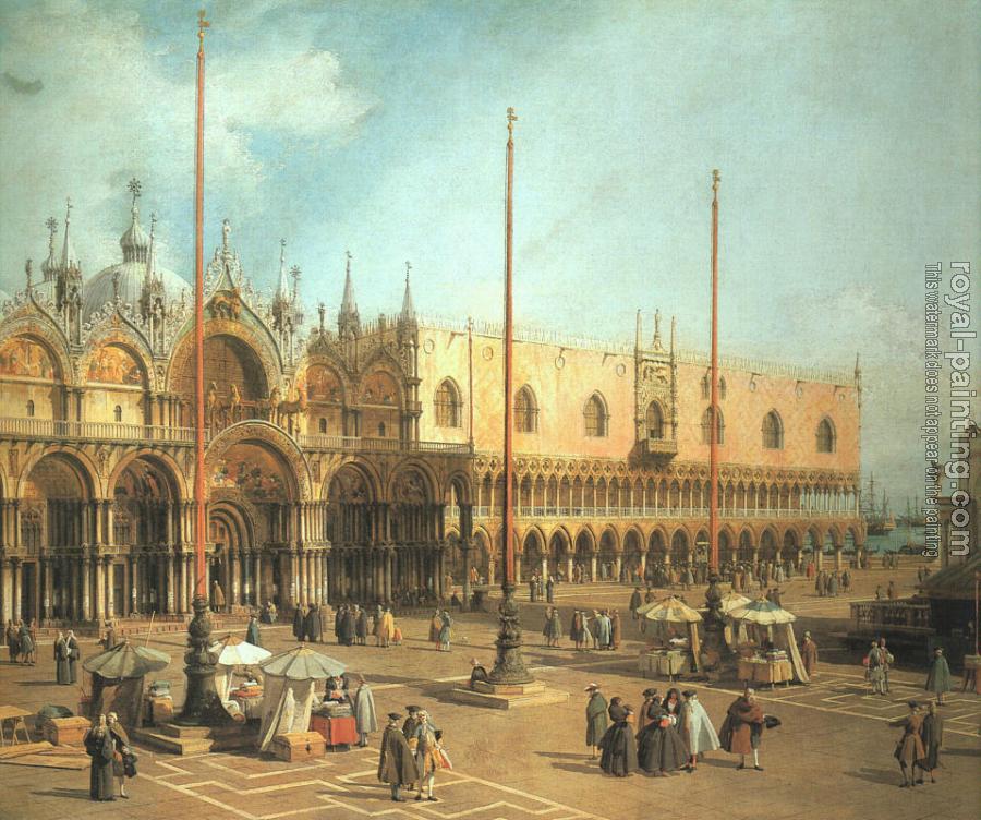 Canaletto : Piazza San Marco, Looking Southeast