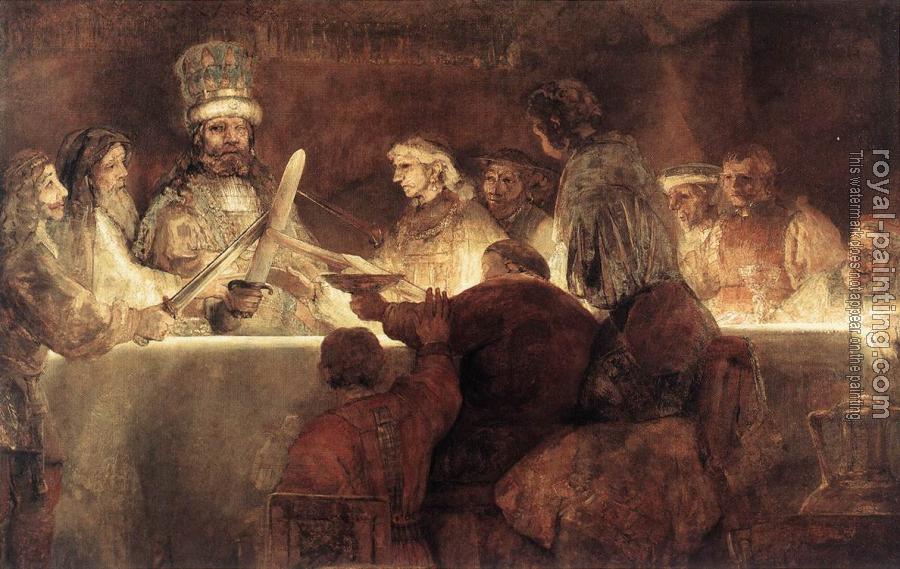 Rembrandt : The Conspiration of the Bataves