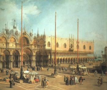 Canaletto : Piazza San Marco, Looking Southeast