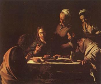 Caravaggio : Supper in Emmaus