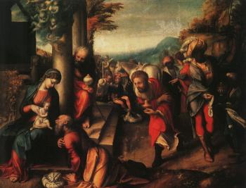 Correggio : The Adoration of the Magi