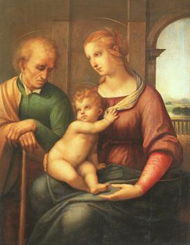 Raphael : Madonna with Beardless St Joseph