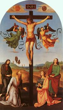 Raphael : Crucifixion, Citta di Castello Altarpiece