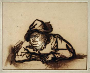 Rembrandt : Portrait of Willem Bartholsz Ruyter