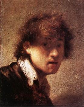 Rembrandt : Rembrandt Self-Portrait