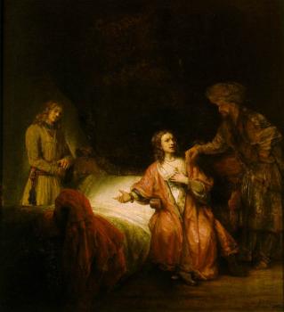 Rembrandt : Joseph Accused by Potiphar's Wife