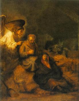 Rembrandt : The Dream of St Joseph