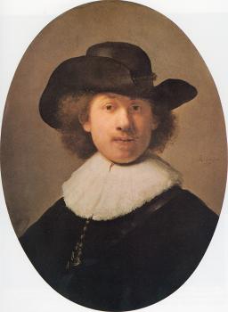 Rembrandt : Self-portrait as a Burger