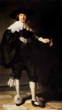Rembrandt : Portrait Of Maerten Soolmans