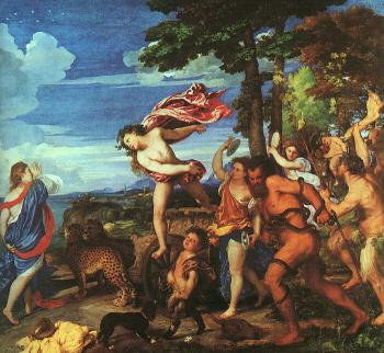 Titian : Bacchus and Ariadne