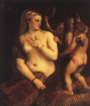 Titian : Venus with a Mirror