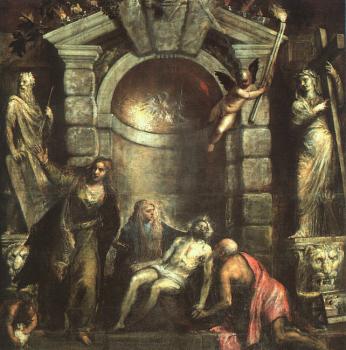 Titian : Entombment Pieta