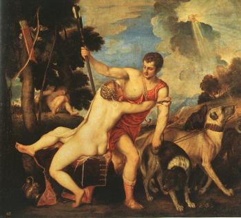 Titian : Venus and Adonis