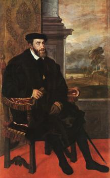 Titian : Charles V Seated