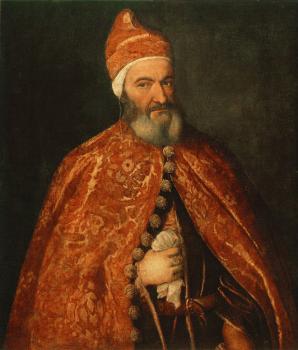 Titian : Portrait of Marcantonio Trevisani