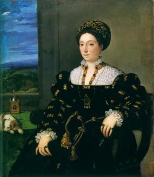 Titian : Portrait of Eleonora Gonzaga