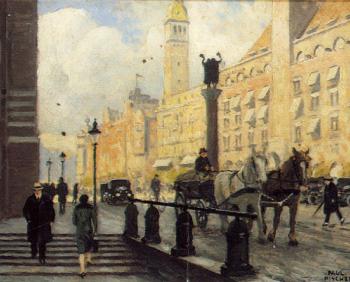 Handmade canvas painting reproduction