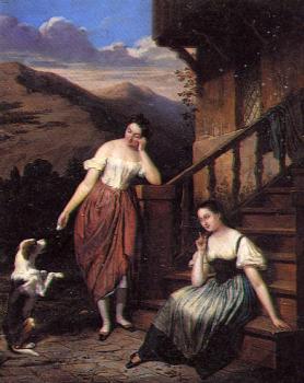 Handmade canvas painting reproduction