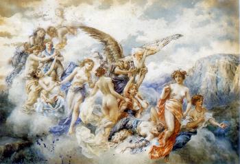 Handmade canvas painting reproduction