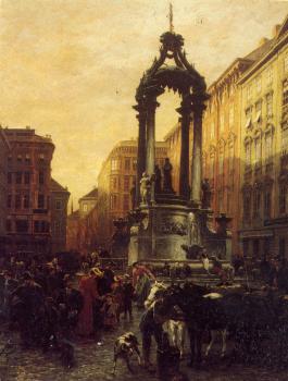 Handmade canvas painting reproduction