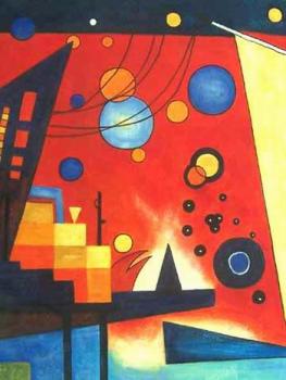 Handmade canvas painting reproduction