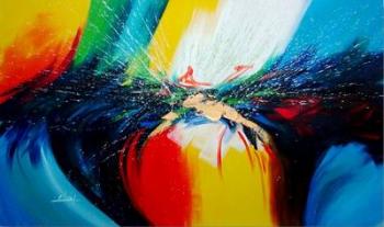 Handmade canvas painting reproduction