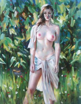 Handmade canvas painting reproduction