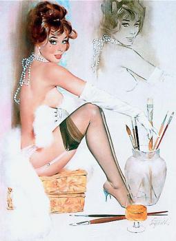 Handmade canvas painting reproduction