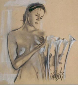 Handmade canvas painting reproduction