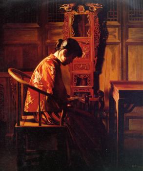 Handmade canvas painting reproduction