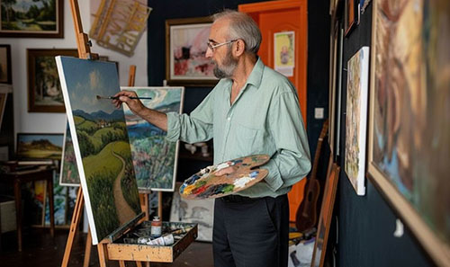 Custom portrait painting