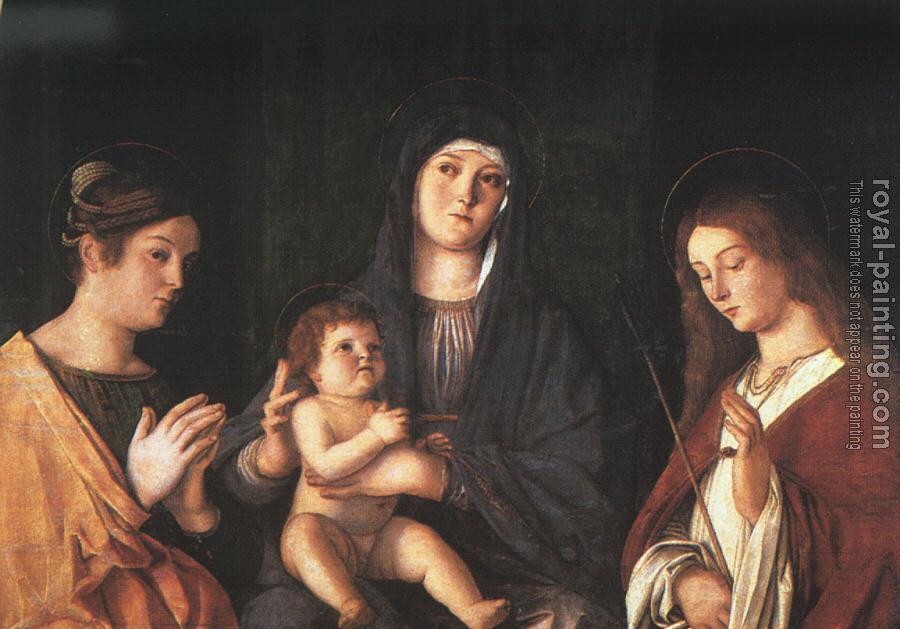 The Virgin and Child with Two Saints by Giovanni Bellini | Oil Painting ...