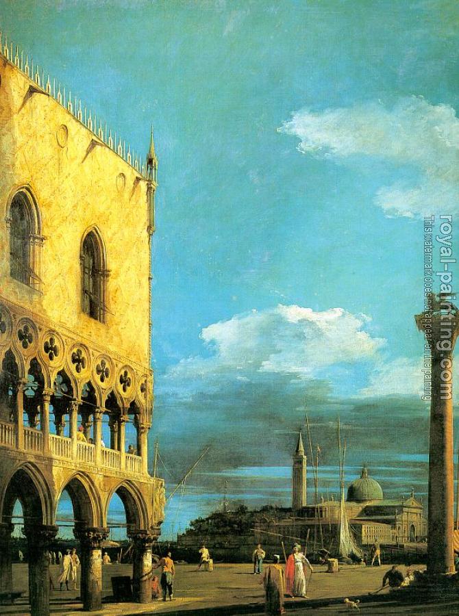Canaletto : The Piazzetta, Looking South