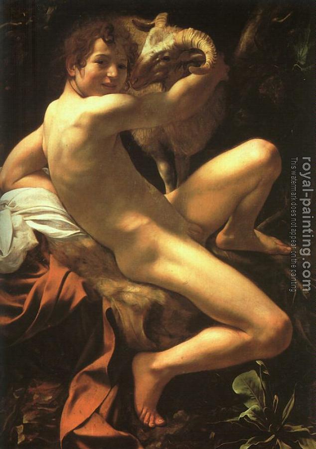 Caravaggio : St. John the Baptist as a Child