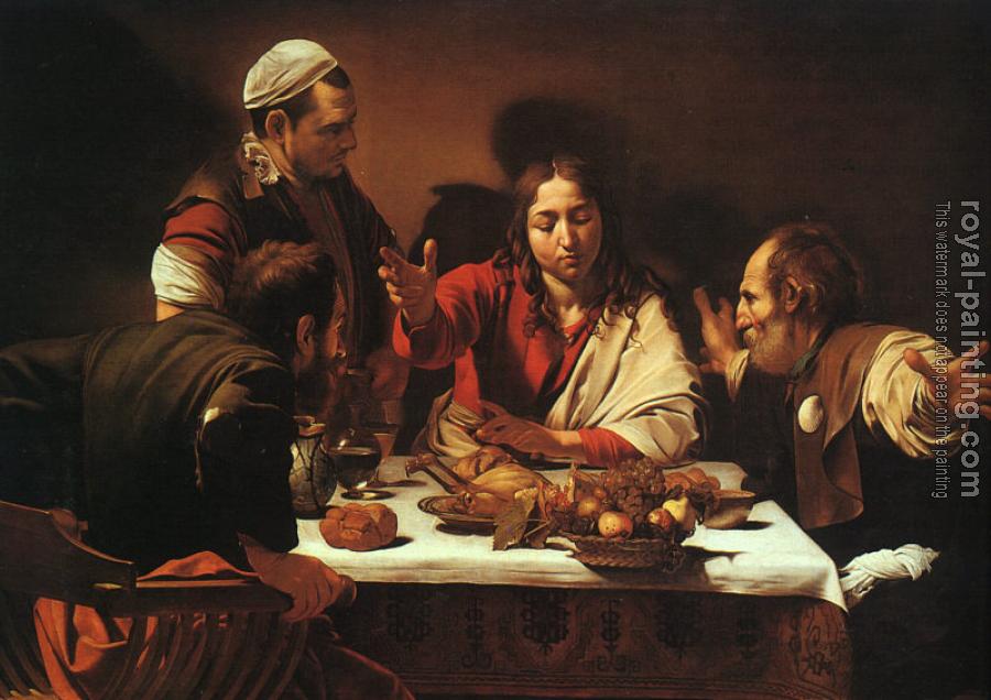 Caravaggio : The Supper at Emmaus