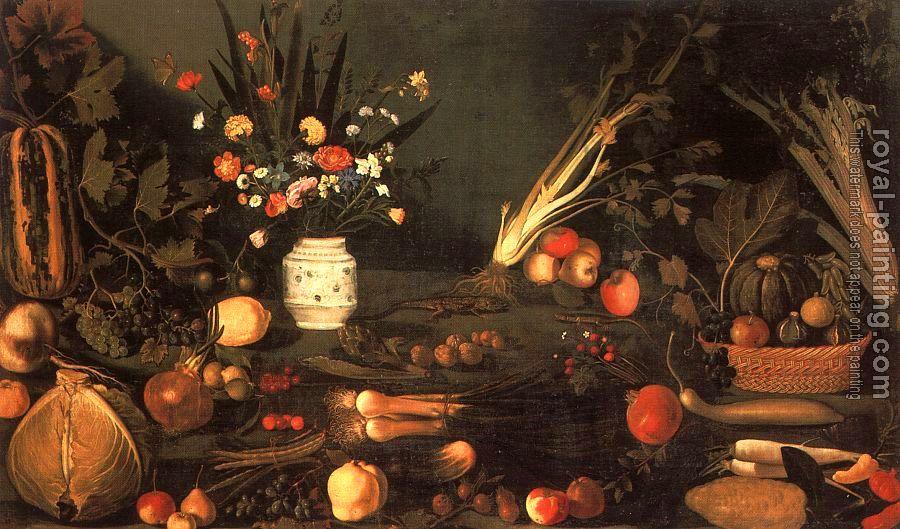 Caravaggio : Still-Life with Flowers and Fruit Caravaggio : Still-Life with Flowers and Fruit